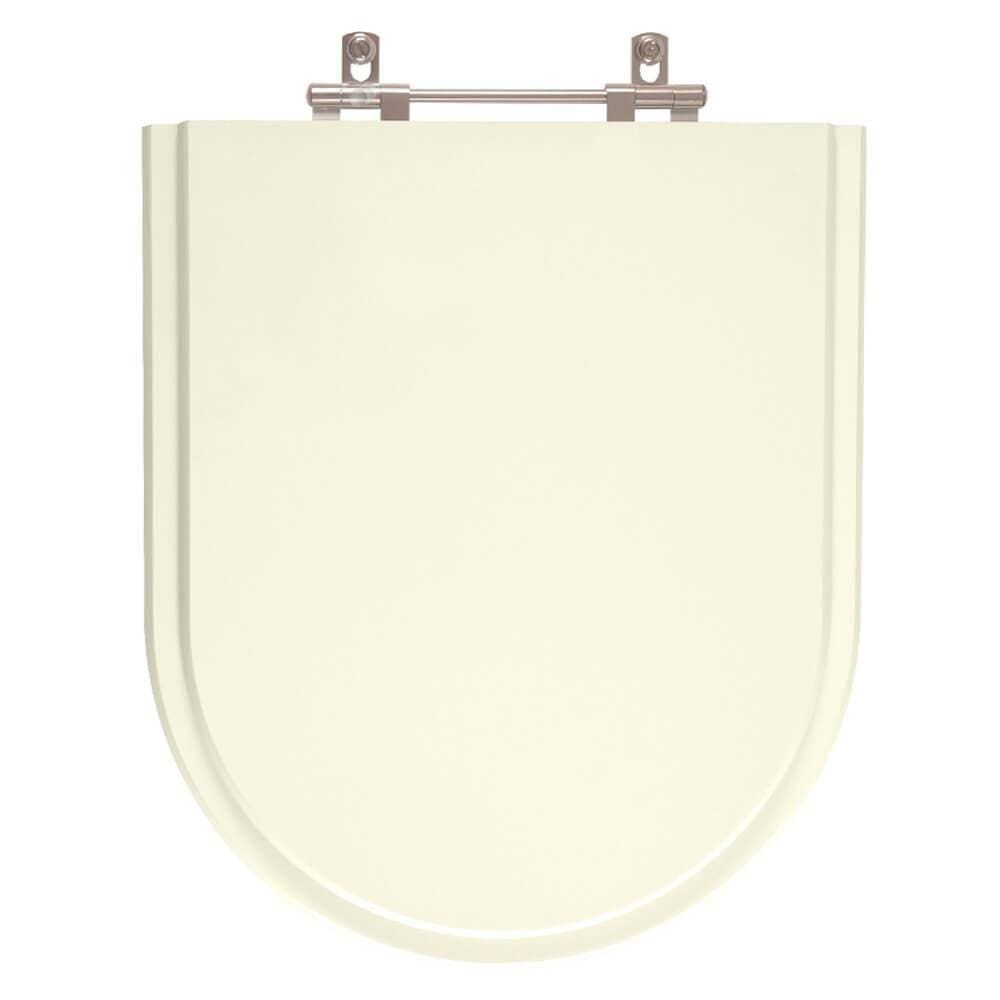 Tampa de Vaso Sanitário Poliéster Firenze Palha para bacia Icasa