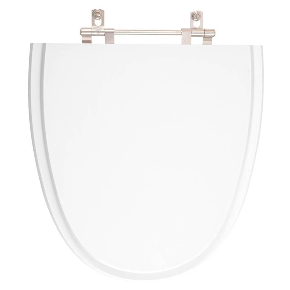 Tampa de Vaso em MDF Up Branco para bacia Celite