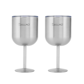 Kit 2 Taças Térmicas Shellmo a Vácuo para Gin - 530ML
