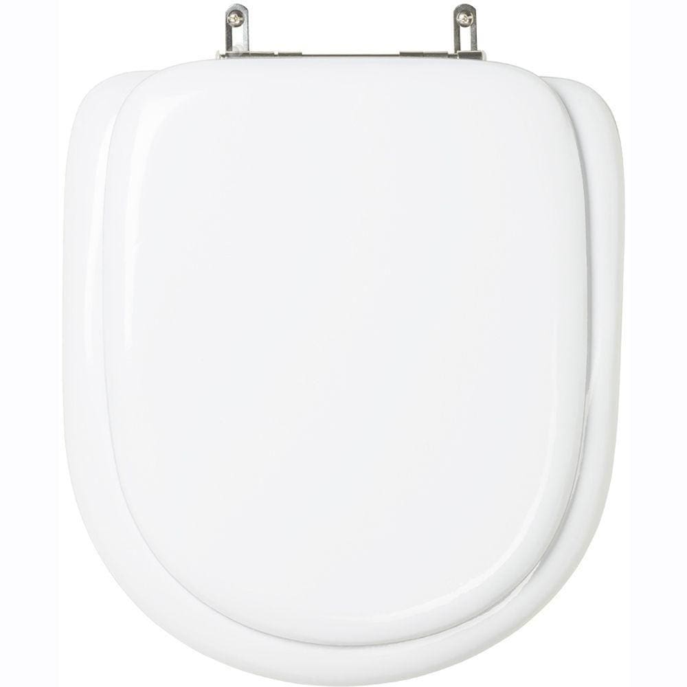 Assento Sanitário Almofadado Life Branco para vaso Celite