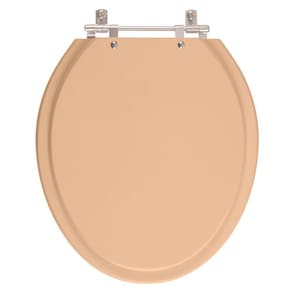 Assento Sanitario Poliester Lirio Pessego para vaso Celite