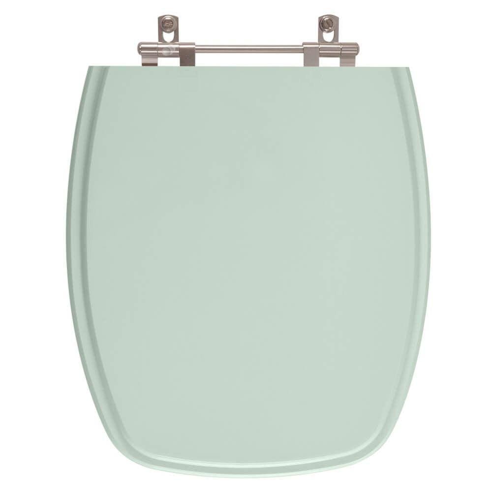 Assento Sanitário Stylus Água Marinha (Verde Claro) para vaso Celite