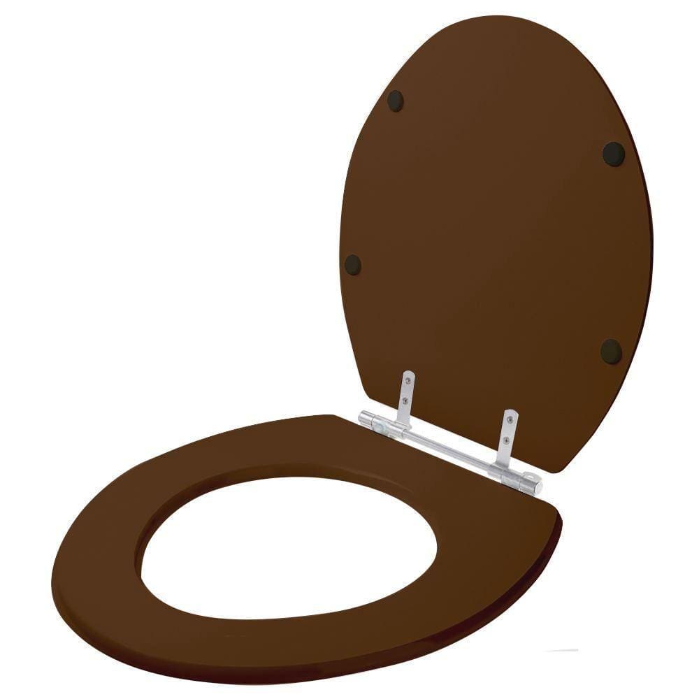 Assento Sanitário Fiore Ocre (Marrom) para vaso Incepa