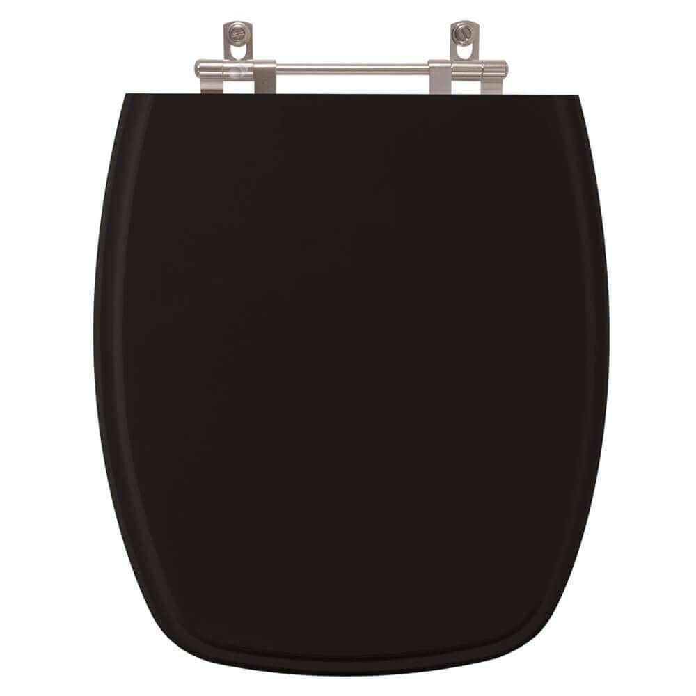 Assento Sanitário Viseu Preto para vaso Luzarte Estrela