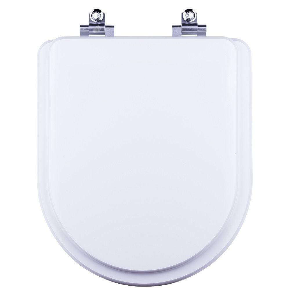 Assento Sanitário Laqueado Soft Close Oxford Branco para vaso Deca