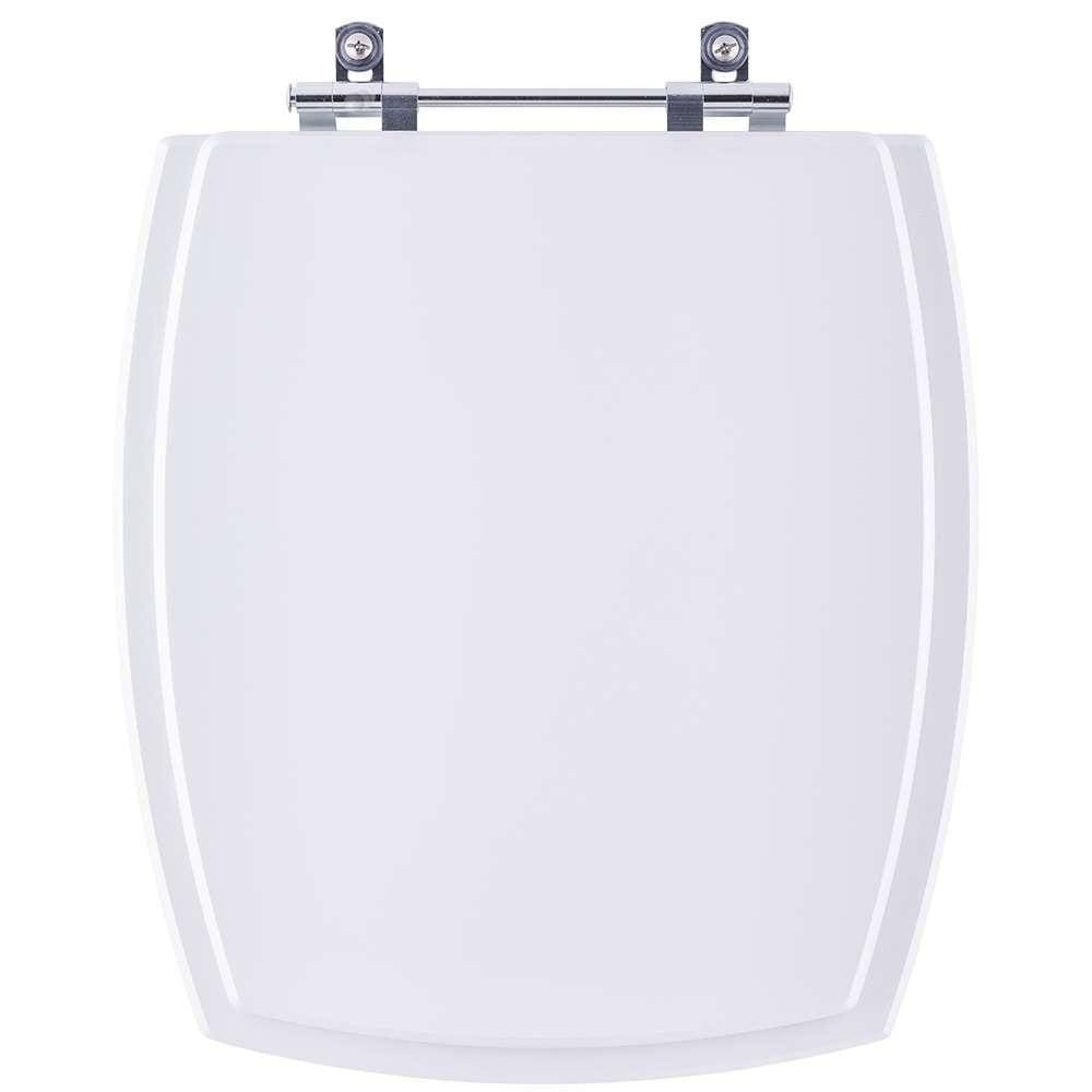 Assento Sanitário Poliester Anturius Branco para vaso Luzarte