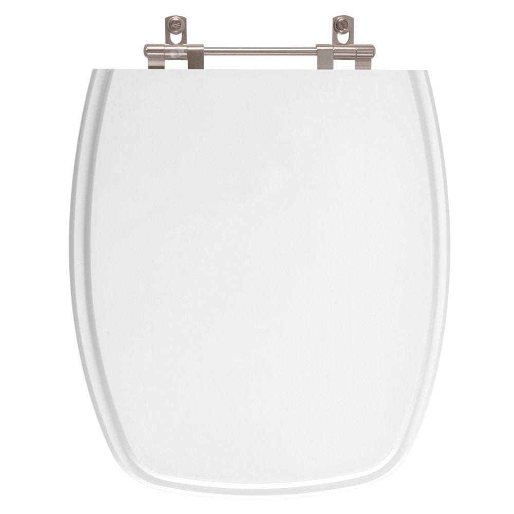 Assento Sanitario Poliester Stylus Branco para vaso Celite