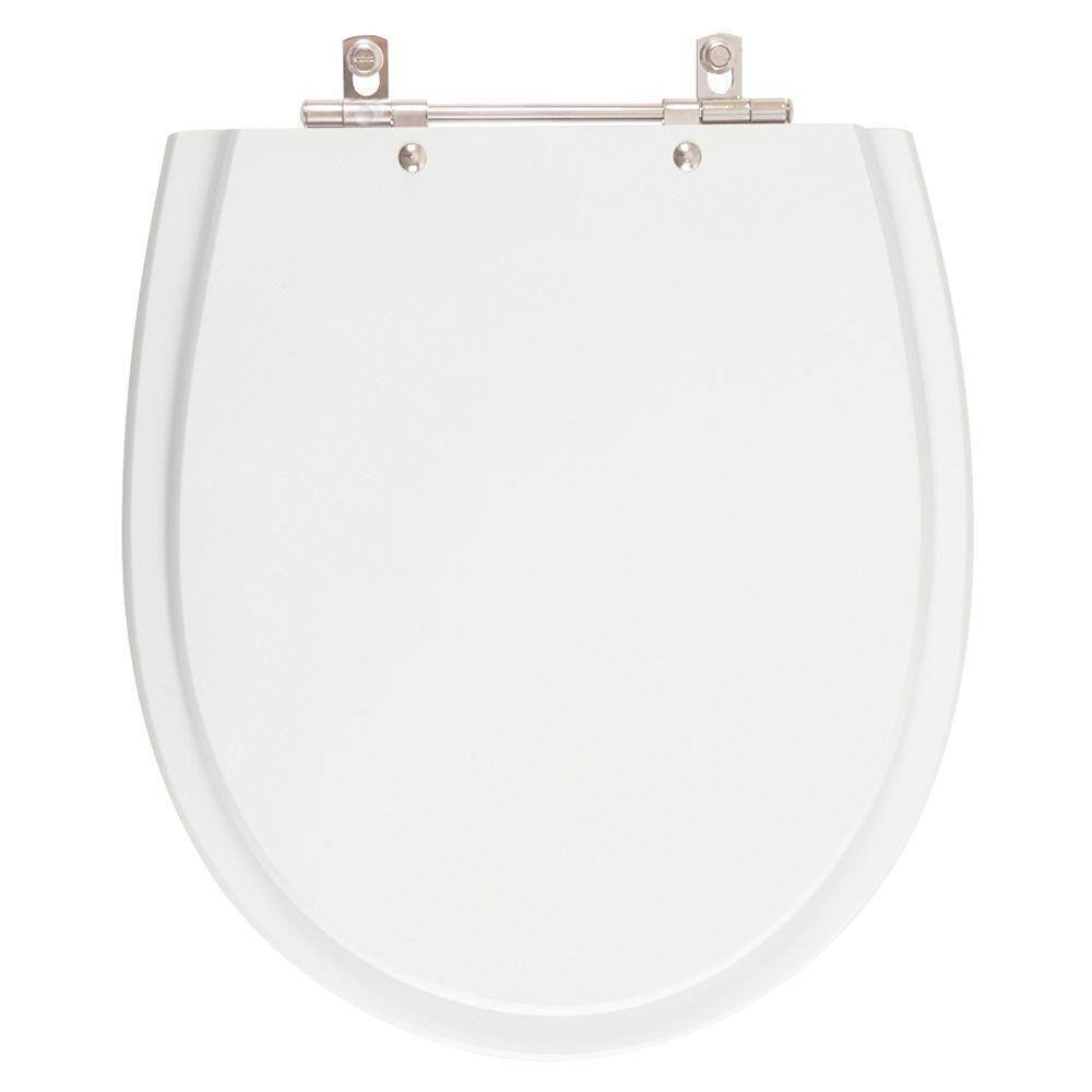 Assento Sanitário Poliester Polo Branco para vaso Hervy