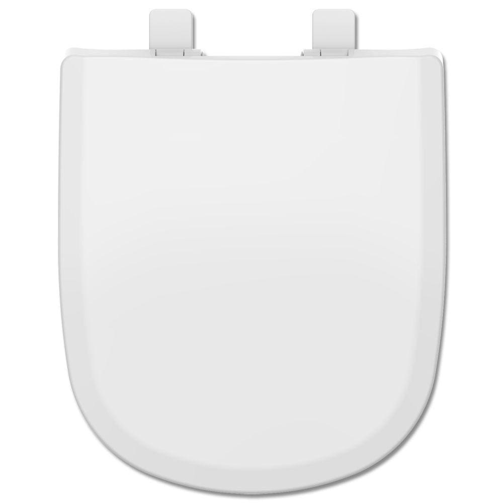 Assento Sanitário Polipropileno Soft Close Etna Branco para vaso Icasa