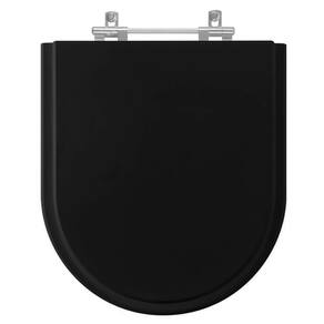 Assento Sanitário Riviera Preto para vaso Celite