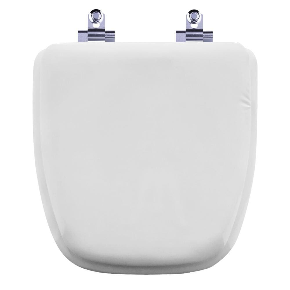 Tampa de Vaso Almofadado com Amortecedor Fit Branco para bacia Celite