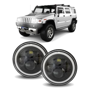 Par Farol Angel Eyes Hummer H2 2002 2003 2004 2005 a 2009