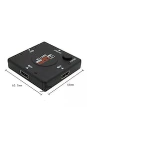 Distribuidor Hd Hub Hdmi 1.4 Splitter Divisor 3 Portas 3d Switch