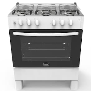 Fogão 5 Bocas A Gás Acendimento Automático Realce Bivolt Cr204 Branco Branco 127/220