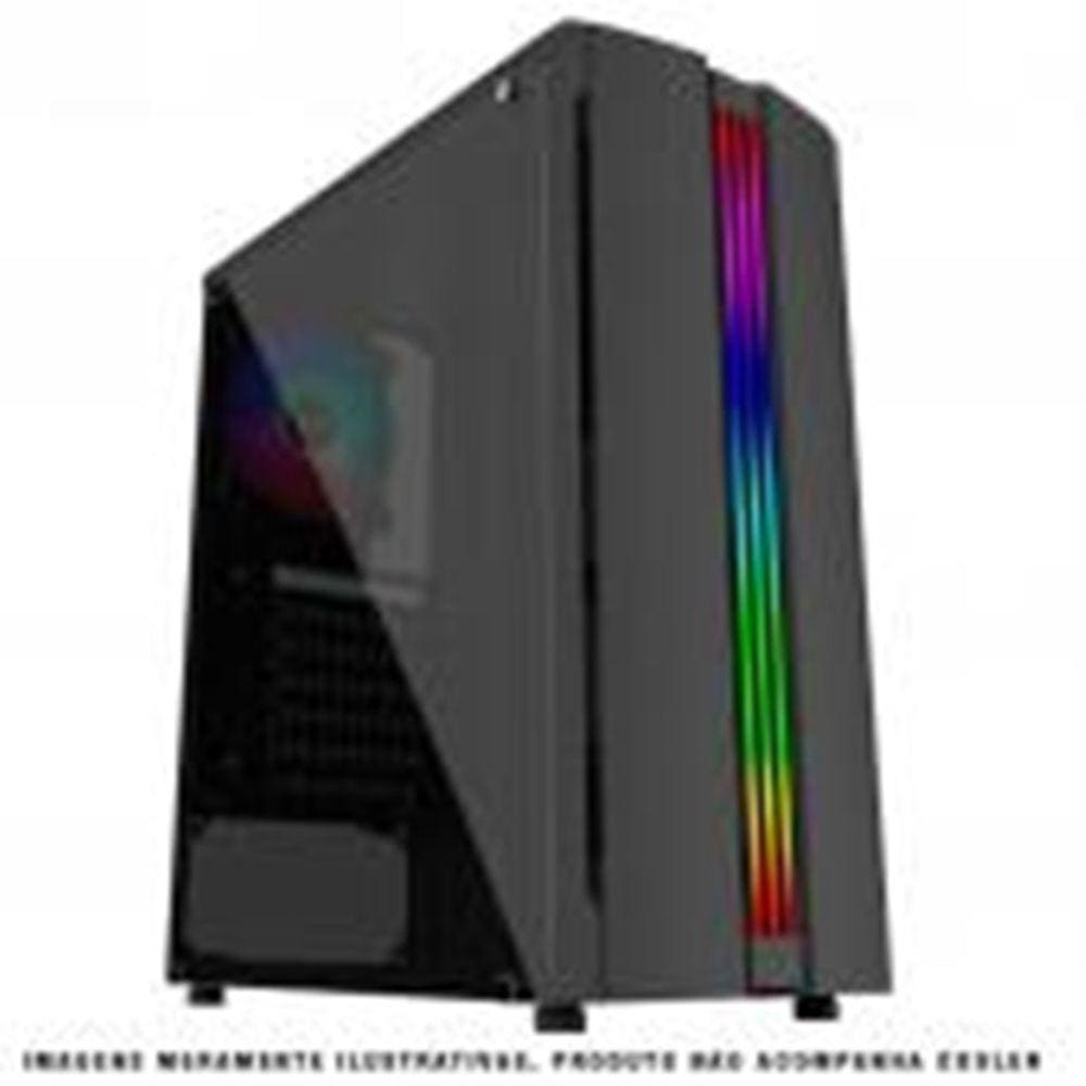 Gabinete Gamer GF5522 S/Fonte S/Fan Pixxo