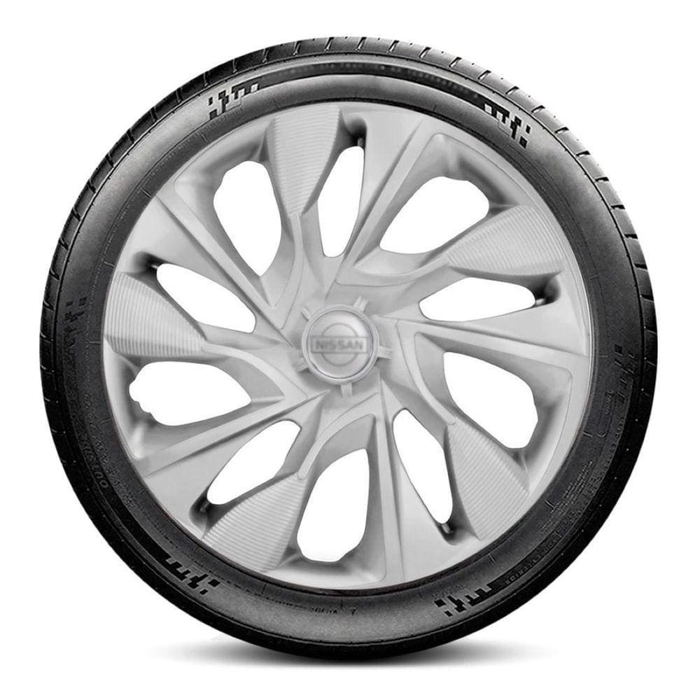 Calota LC330 Nissan Aro 14 Prata DS4 Escolha o carro