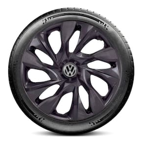 Calota LC363 Volkswagen Aro 15 Preta Fosca DS4 Escolha carro