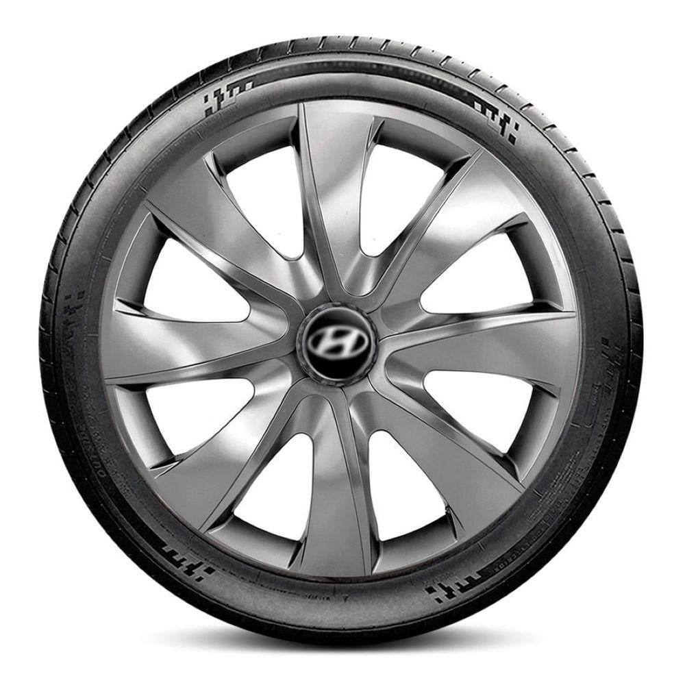 Calota LC231 Hyundai Aro 14 Grafite Prime Escolha o carro