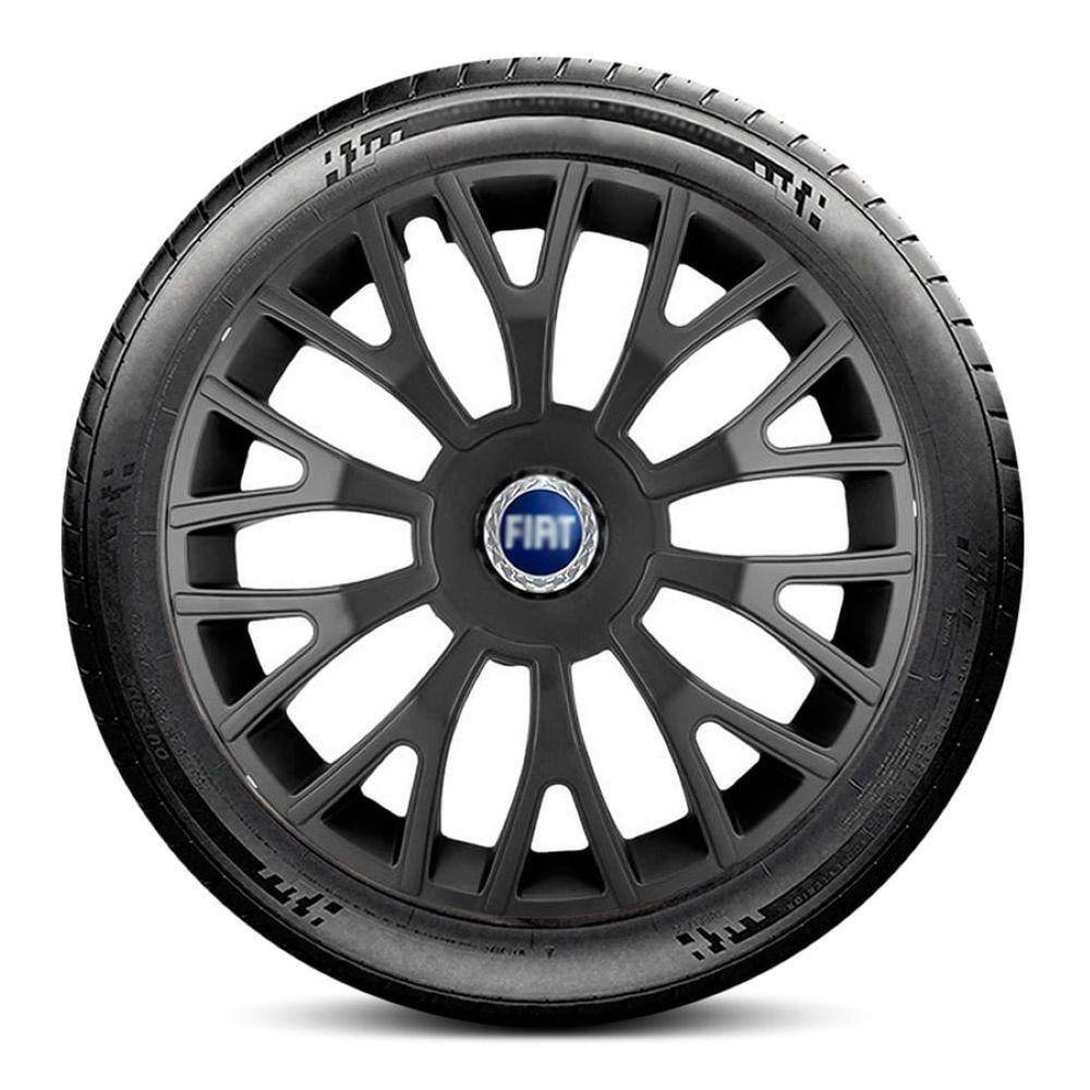 Calota LC323 Fiat Aro 14 Prata DS4 Escolha o carro