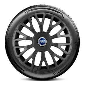 Calota LC323 Fiat Aro 14 Prata DS4 Escolha o carro