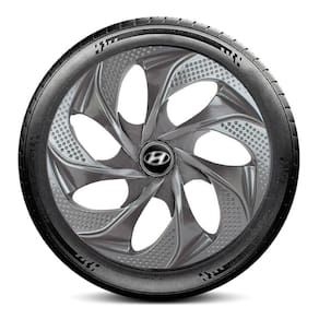 Calota LC371 Hyundai Aro 14 Grafite Evolution Escolha carro