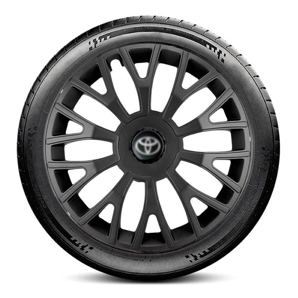 Calota LC323 Toyota Aro 14 Prata DS4 Escolha o carro