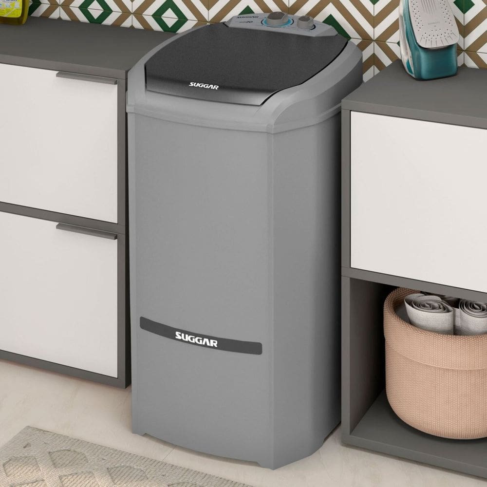 Lavadora 20kg 127V Lavamax Eco Suggar Cinza