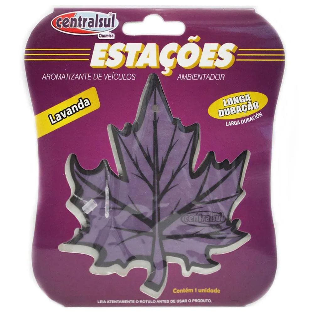 Aromatizante Automotivo Estações Lavanda Centralsul 002086-9