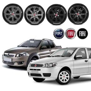 Jogo calota Fiat Palio Strada Trekking Way 2014 á 15 Aro 14