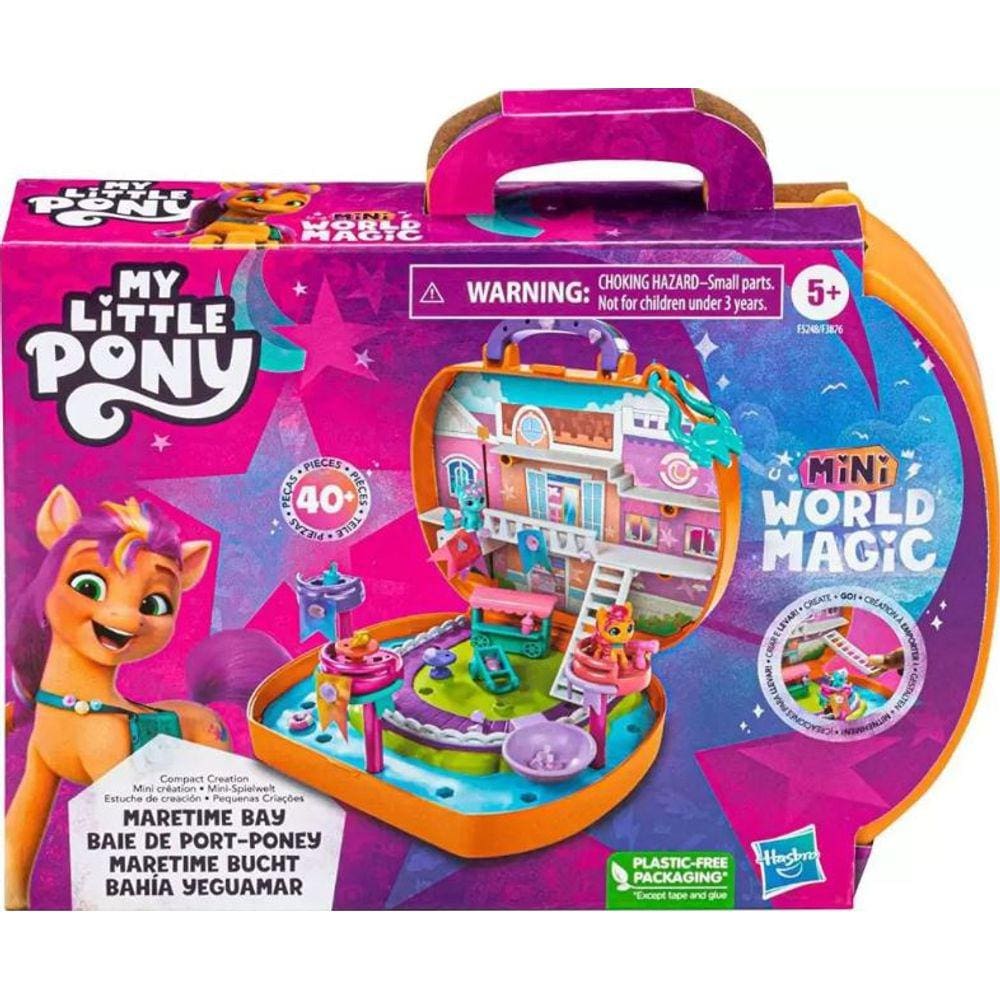 Playset com Acessórios - My Little Pony - Mini World Magic - Épica Mini  Crystal Brighthouse - Hasbro