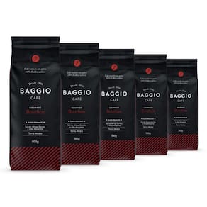 Café em Grão, Baggio, Bourbon, 5 Pacotes de 500g
