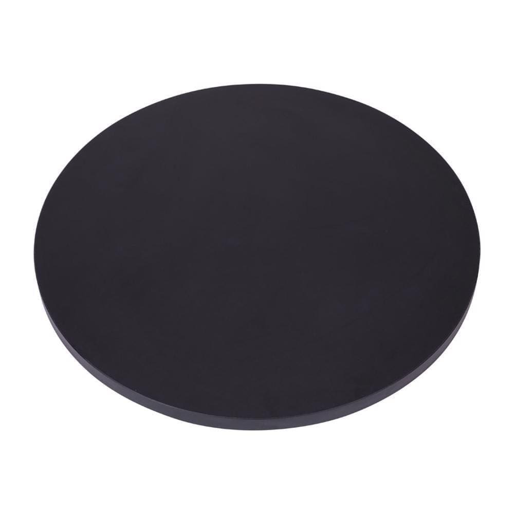 Tampo Redondo 70 cm Preto