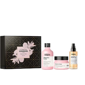 Kit L´Oréal Vitamino Color Shampoo 300ml+ Máscara 250g+ Absolut Repair Óleo 10-in-1 90ml