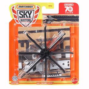 Veiculo Avião Matchbox Sky Scorcher Sky Busters HLJ05
