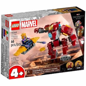 LEGO Marvel - Hulkbuster do Homem de Ferro vs Thanos - 66 peças - Lego