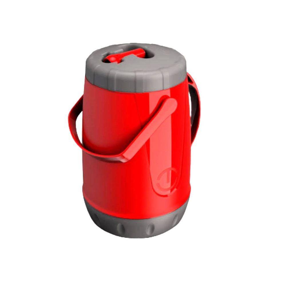 Garrafa Térmica 2,5L Com Bico e Alça Dupla Água Café Suco