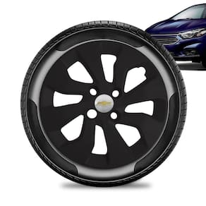 Calota Chevrolet Onix aro 14 2017 a 20 Preta Fosca Emb Prat