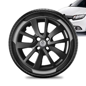 Calota Renault Logan aro 14 2014 a 20 Preta Brilhante Prata