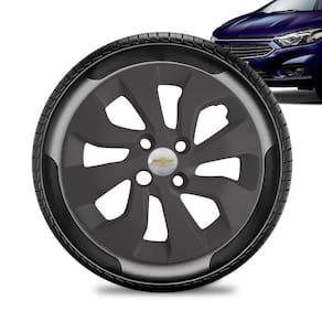 Calota Chevrolet Onix aro 14 2017 a 20 Grafite Fosca Emb Pra