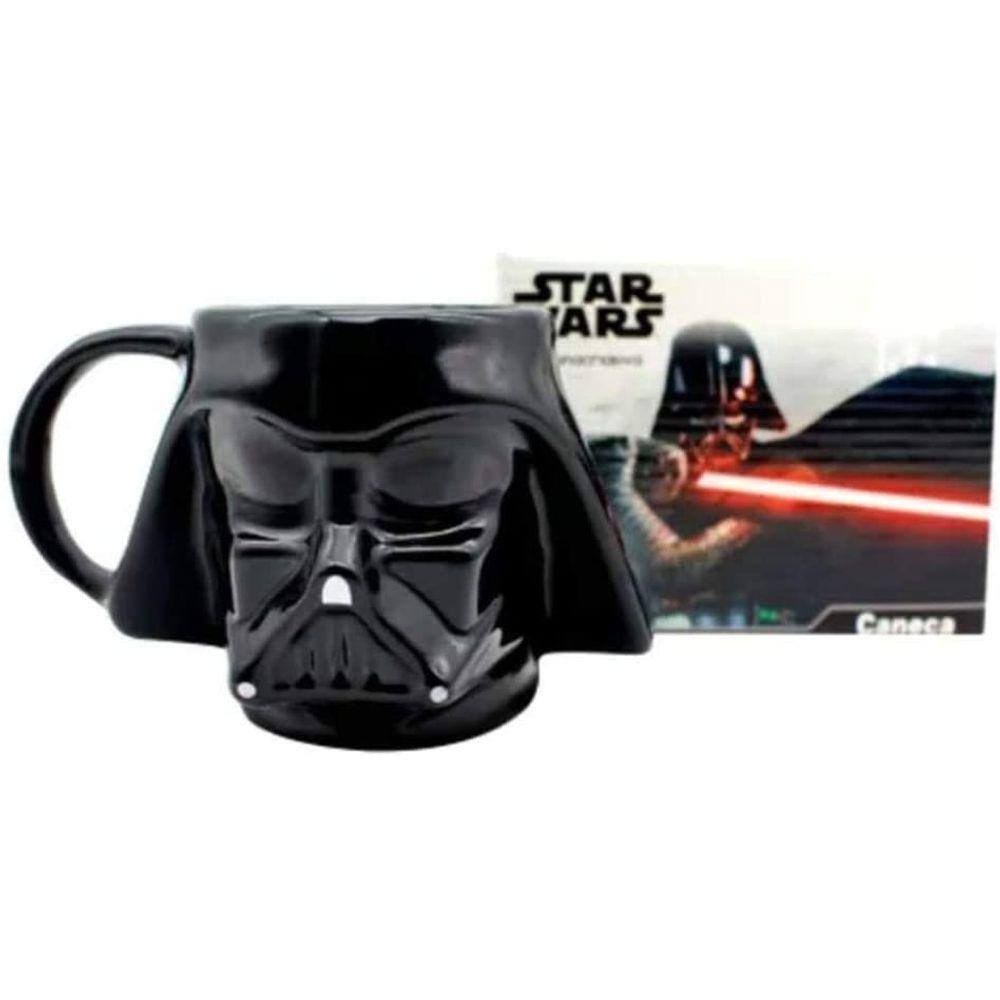 Caneca Star Wars 3D Darth Vader Zona Criativa Disney Oficial