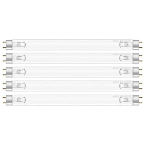 5 Lâmpada Uv 15W Germicida Ultravioleta T8 45Cm Fluorescente