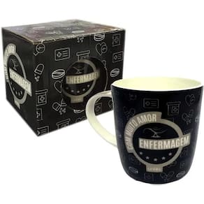 Caneca Ceramica Enfermagem 390ml