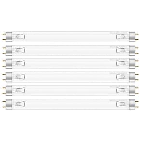 6 Lâmpada Uv 15W Germicida Ultravioleta T8 45Cm Fluorescente