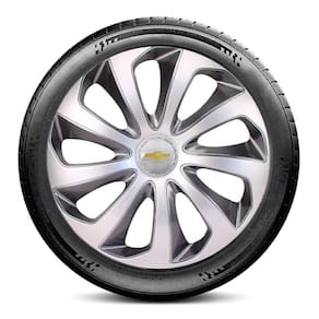 Calota 5701 GM Aro 15 Prata e Grafite Velox Escolha o carro