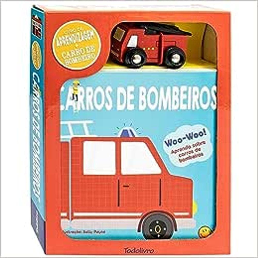 Carros De Bombeiros + Livro De Aprendizagem