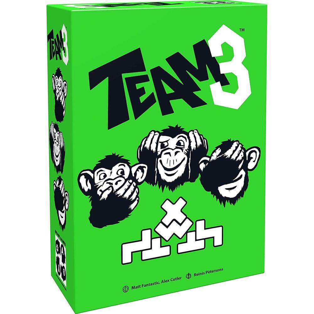 BRAIN GAMES TEAM3 Green Board Game - Um jogo de festa emocionante
