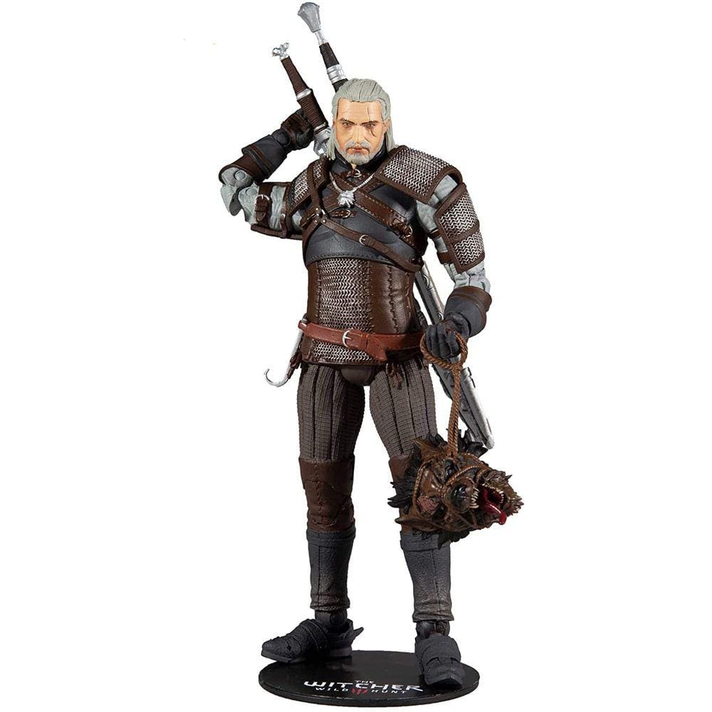 McFarlane - Witcher Gaming 7 Figuras 1 - Geralt of Rivia, Brown