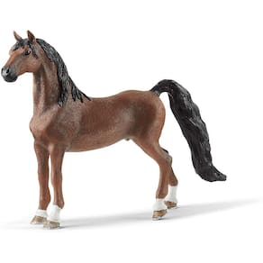 SCHLEICH Horse Club, Estatueta animal, Brinquedos de Cavalo para Meninas e Meninos de 5 a 12 anos, Gelding Selado Americano