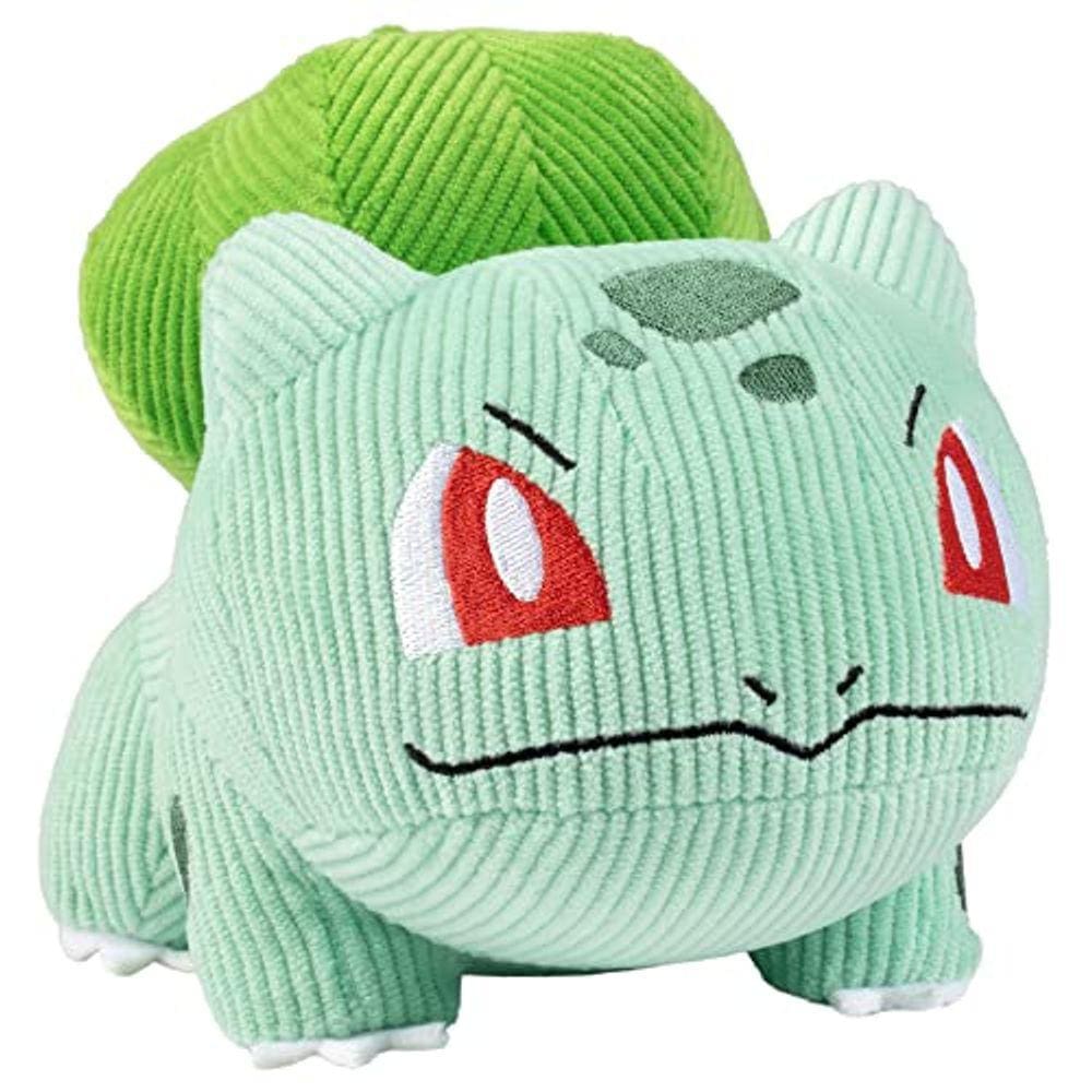 Pelúcia Bulbasaur Corduroy Pokémon 8" - Edição Limitada - Licenciada - Ótimo Presente Crianças