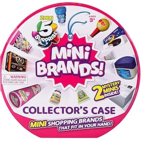 5 Mini Marcas Surpresa Colecionadores Case Série 1 por Zuru (Inclui 2 Mini Brinquedos)